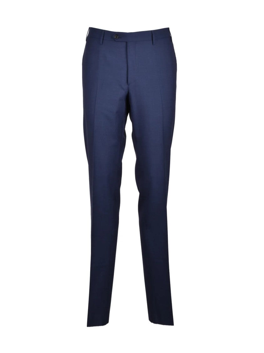 Corneliani Blue Sartorial Cupro Men Suit