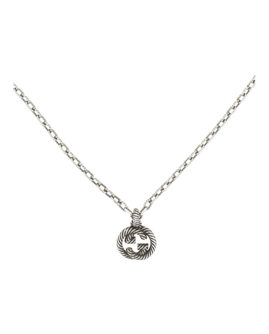 Gucci Burnished Interlocking G Necklace