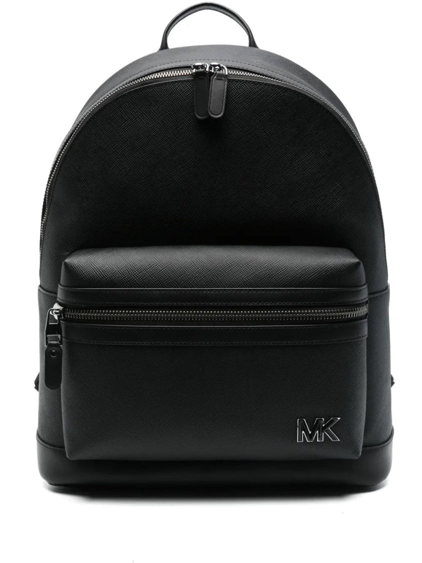 Michael Kors Dome-Shape Cow Leather Backpack With Adjustable Straps