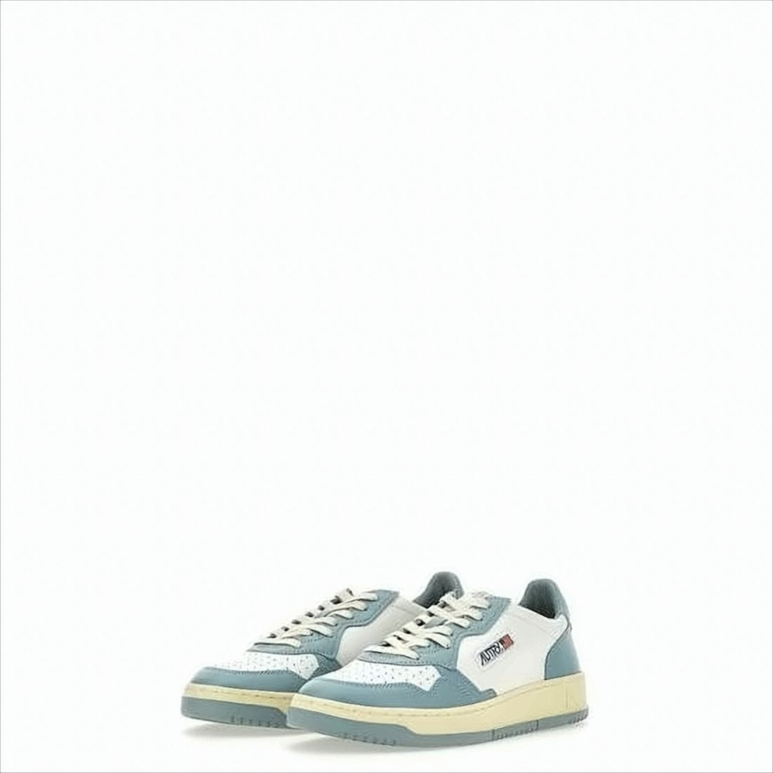 Autry Autry Low-Top Sneakers With Smooth Leather Panels And Perforated Detailing