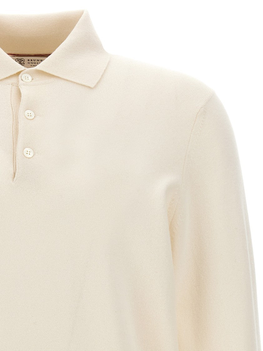 Brunello Cucinelli Cashmere Polo Shirt