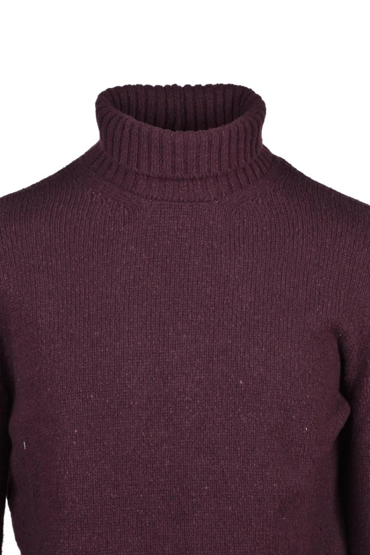 Eleventy High Neck Sweater In Wool