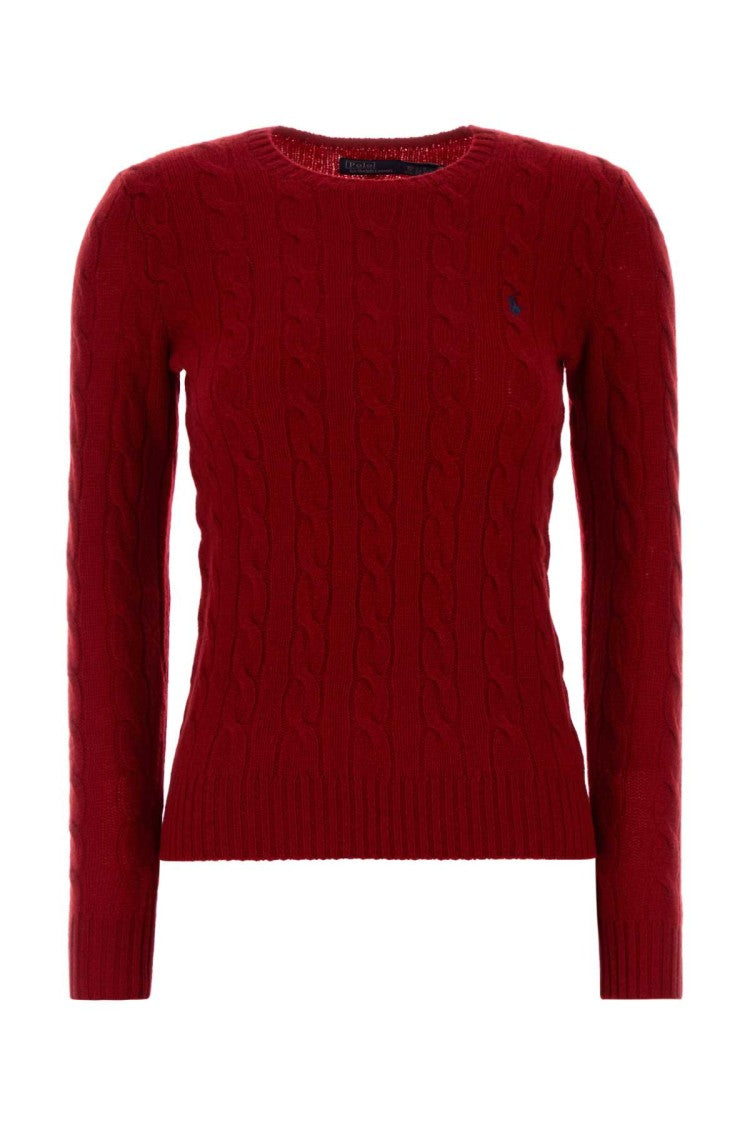 Polo Ralph Lauren Red Wool Blend Sweater