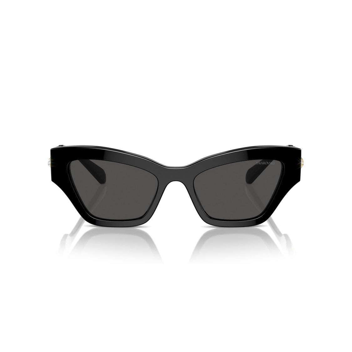 Swarovski 0Sk6021 Cat-Eye Sunglasses With Crystal Embellishments