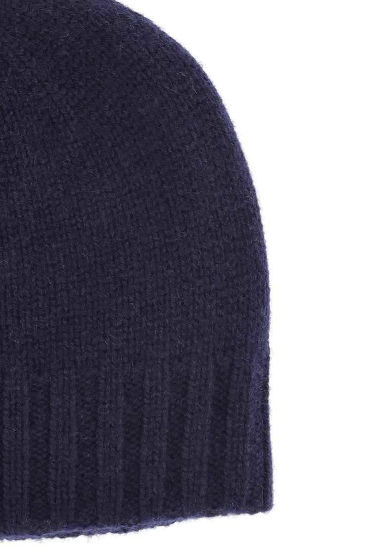 Drumohr Reversible Pure Cashmere Beanie Biscottino Design