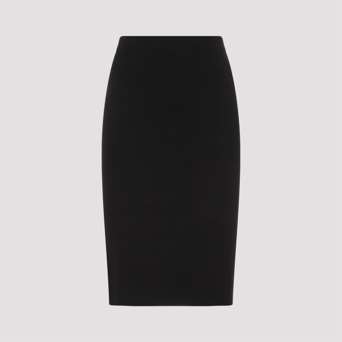 Saint Laurent Black Wool Pencil Skirt