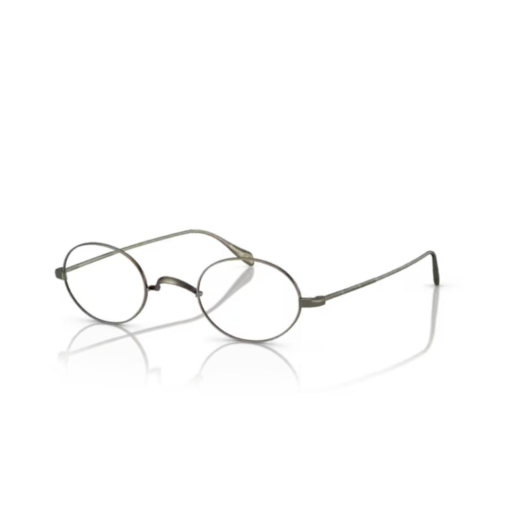 Oliver Peoples 0Ov1185 Slim Oval Metal Sunglasses With Subtle Bridge