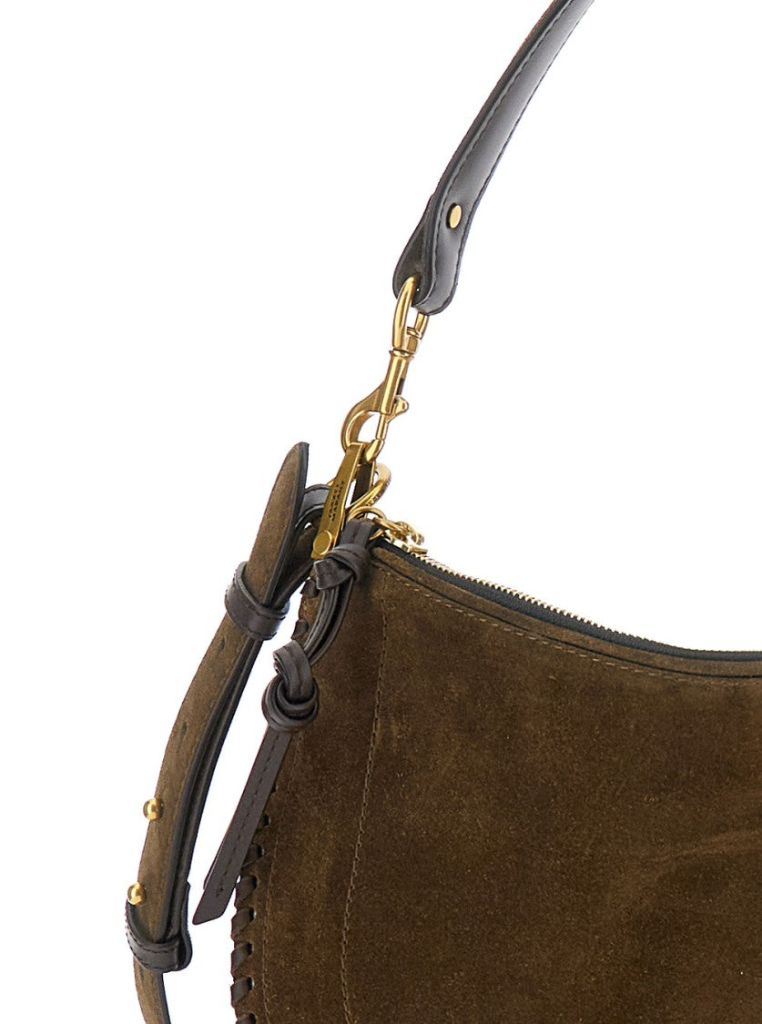 Isabel Marant Oskan Soft Zip-Gz Shoulder Bag