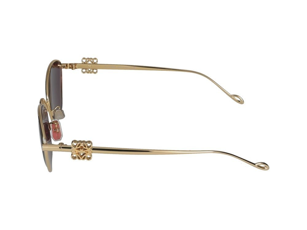 Loewe Gold Lw40115u Rectangular Sunglasses
