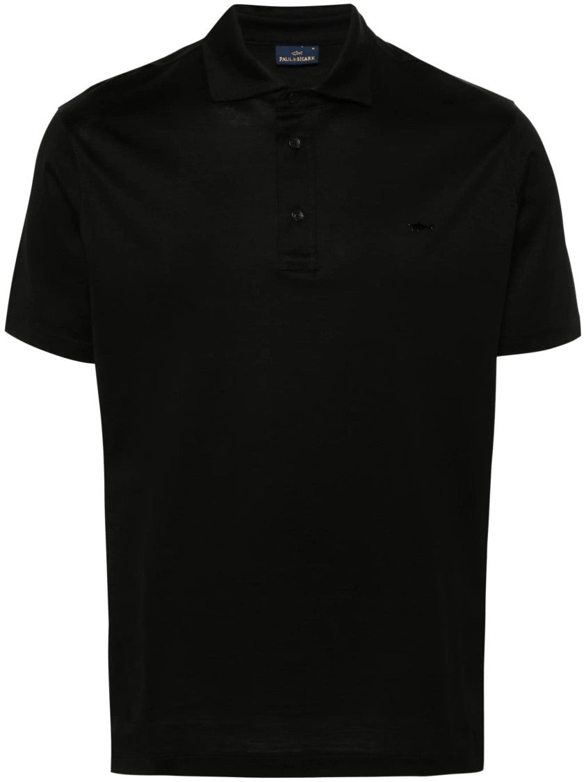 Paul & Shark Short Sleeve Knitted Polo Shirt