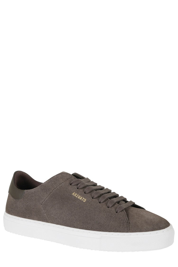 Axel Arigato Clean 90 Low-Top Brown Suede Sneakers