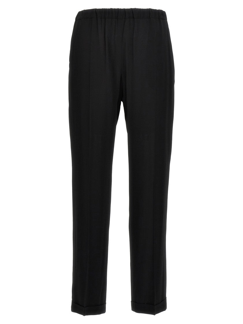 Alberto Biani Crepe Georgette Pants