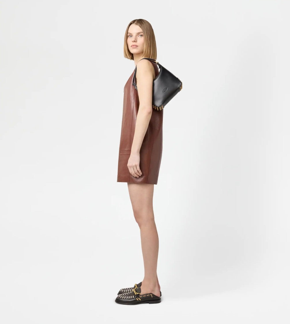 Tod's Gmt Sacca Mini Leather Bag – Black