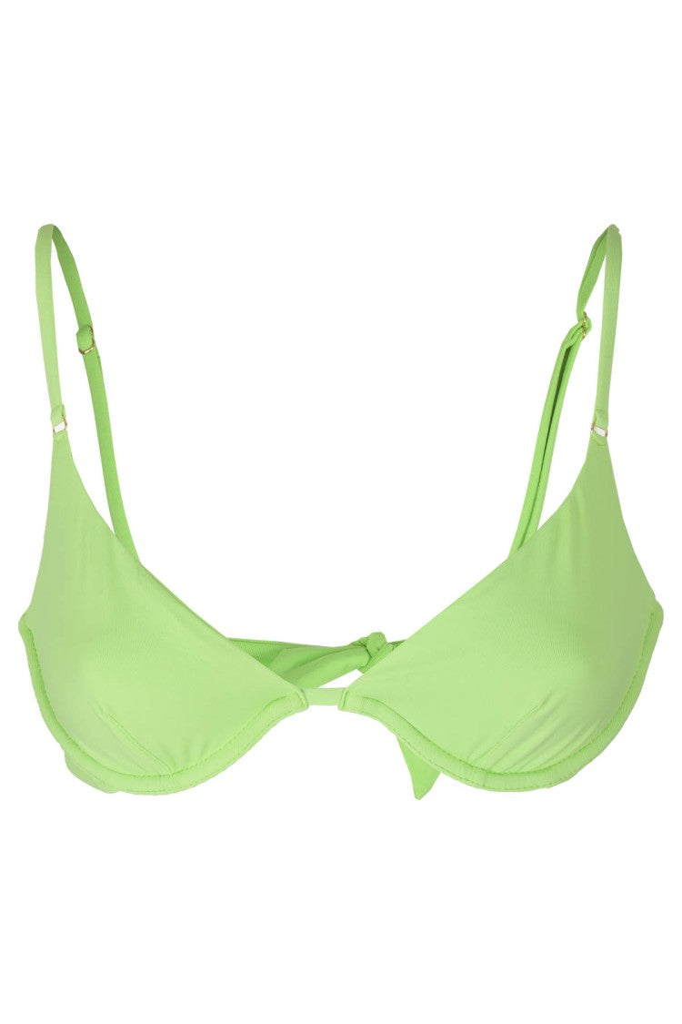 Melissa Odabash Lime Green Bikini Top