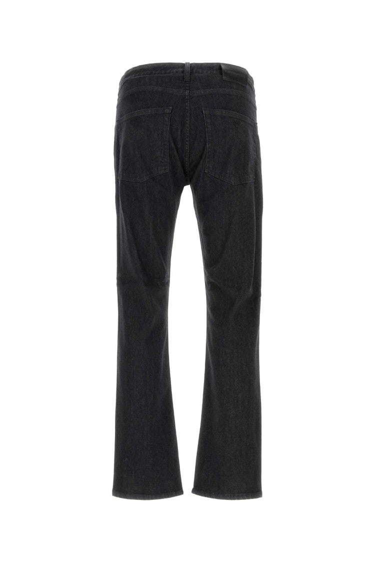 Emporio Armani Black Stretch Denim Jeans