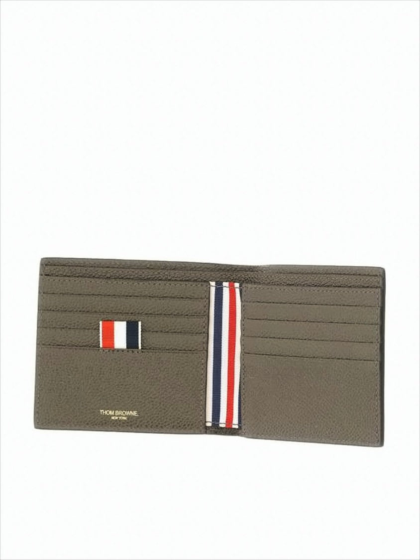 Thom Browne Textured Calf Leather Bifold Wallet