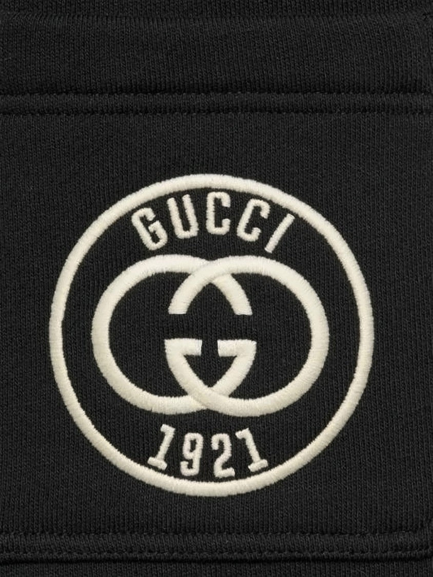 Gucci Relaxed Fit Black Jogger Pants