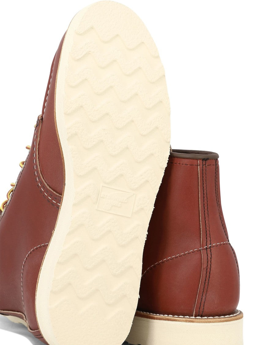 Red Wing "Classic Moc" Lace-Up Boots