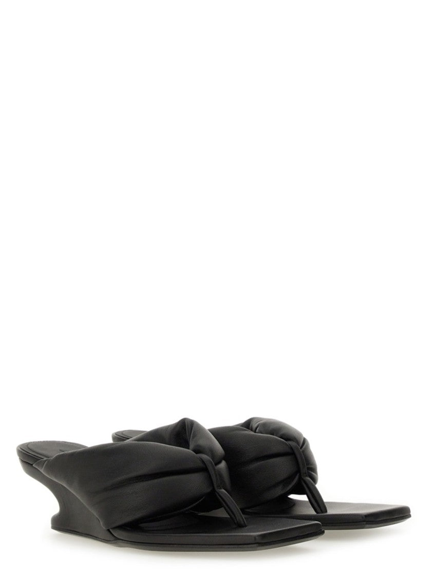 Rick Owens Leather Sandal