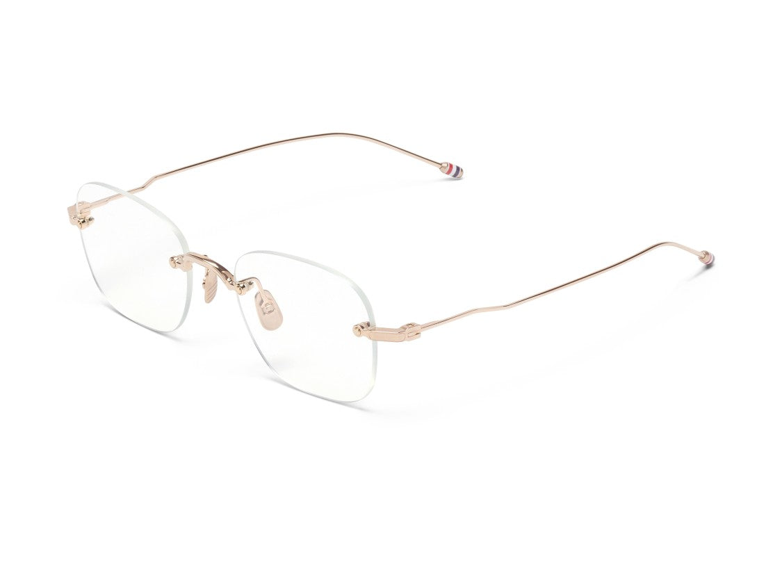 Thom Browne Ueo961a Titanium Rimless Square Sunglasses