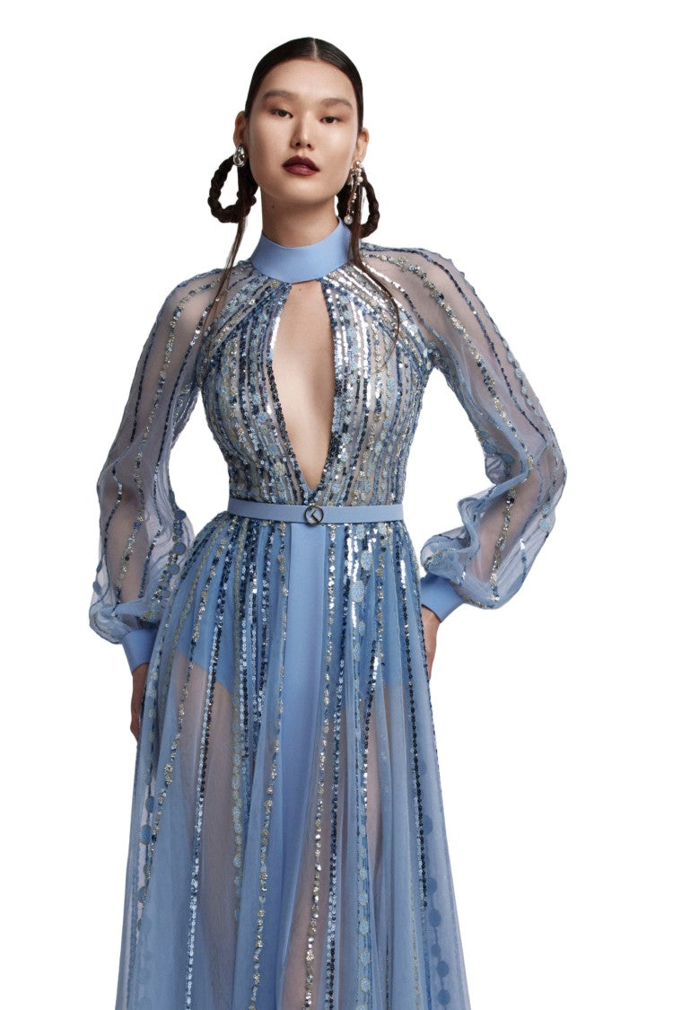 Saiid Kobeisy Embroidered Dress