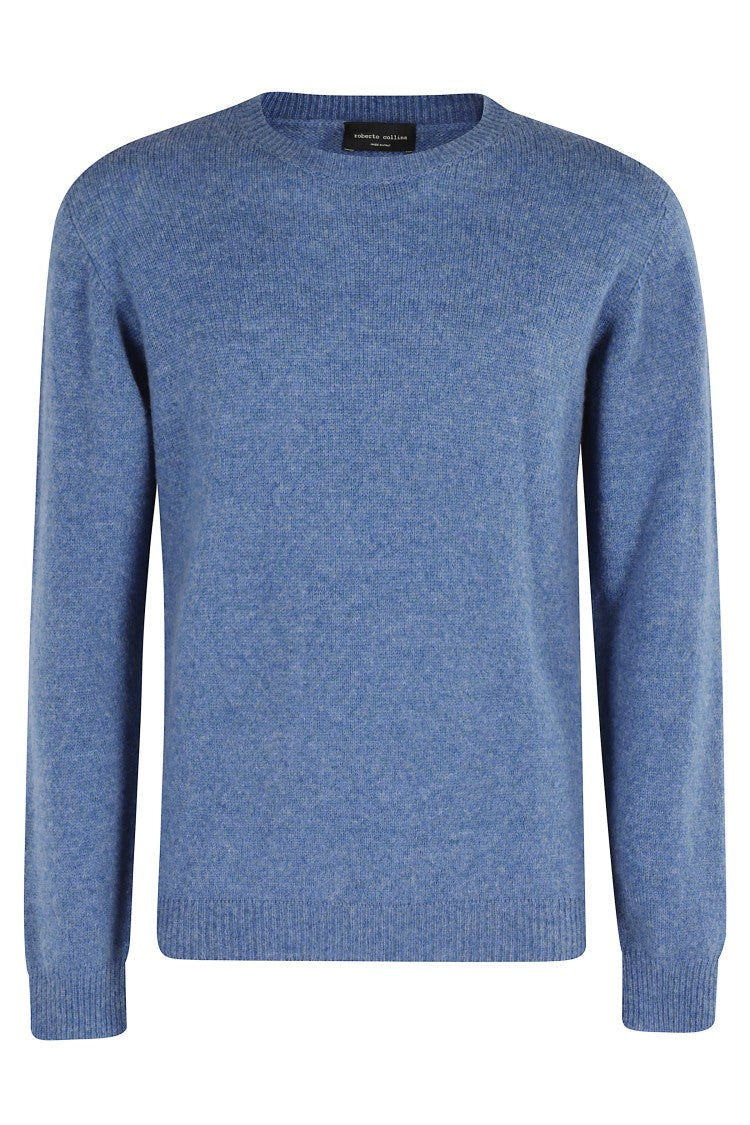 Roberto Collina Crew Neck Merino Wool Sweater