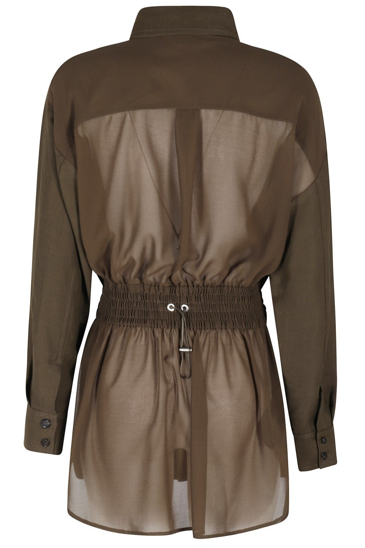 Pinko Oramai Overshirt Jacket - Military Green