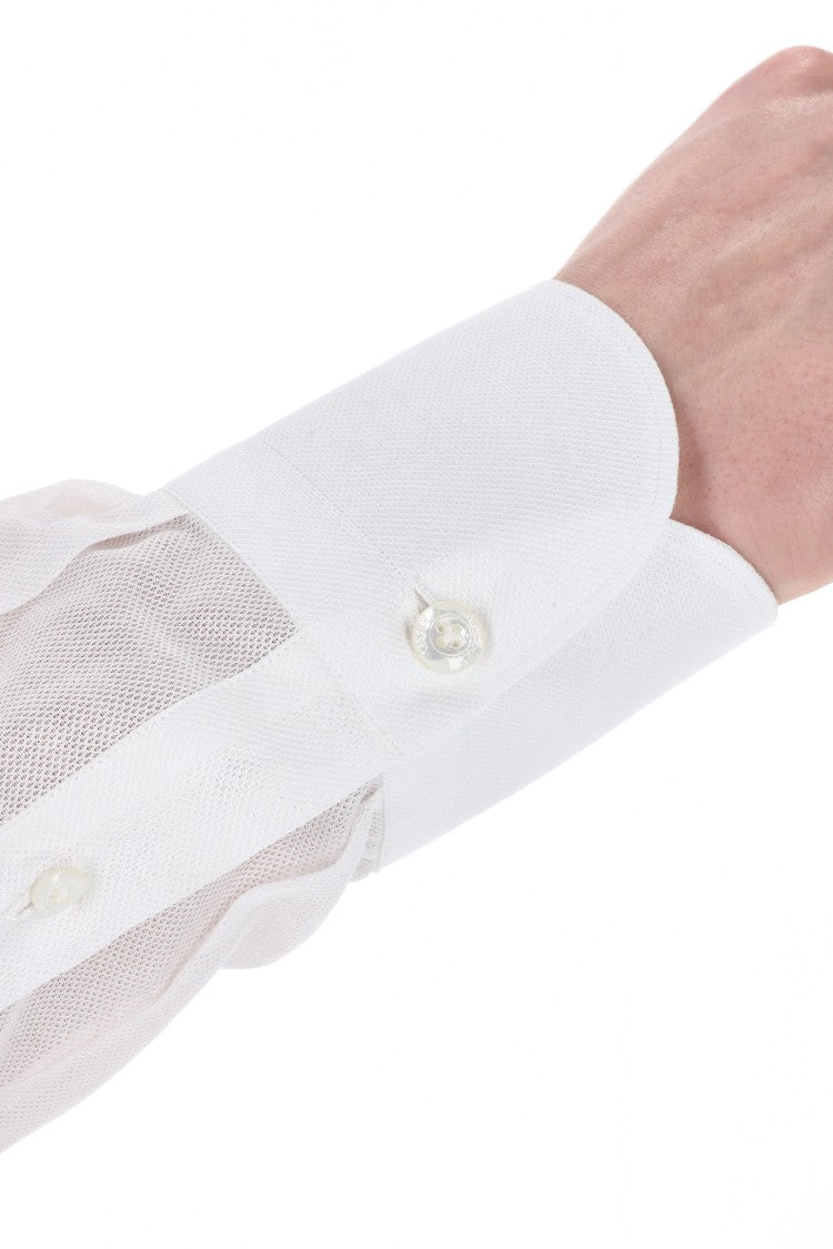 Finamore Ustica Collar Cotton Tailored Shirt