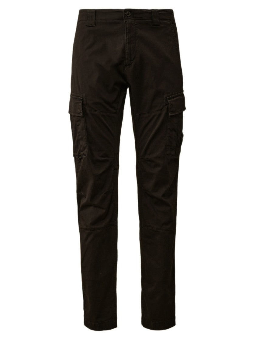 C.P. Company Slim Fit Cargo Trousers With Flap Closure Pockets