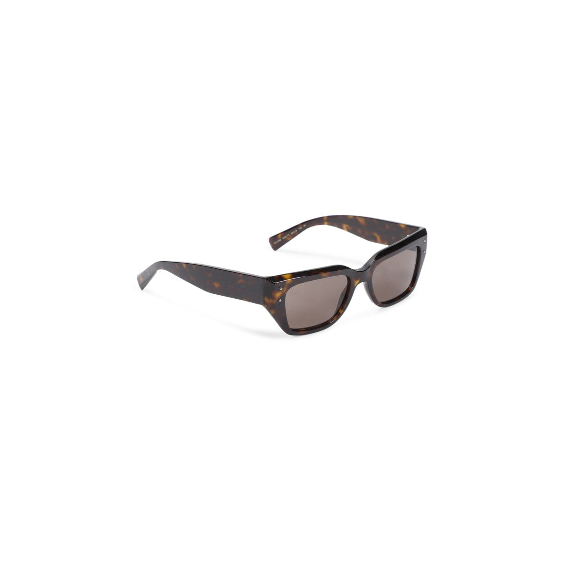 Dolce & Gabbana Havana Brown Acetate Sunglasses