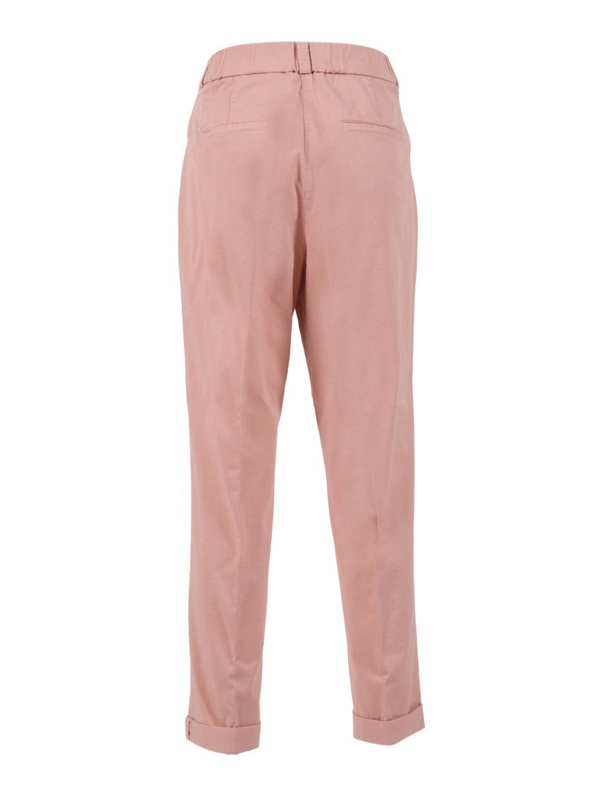 Peserico Woman Trousers Cropped Straight-Leg Pants
