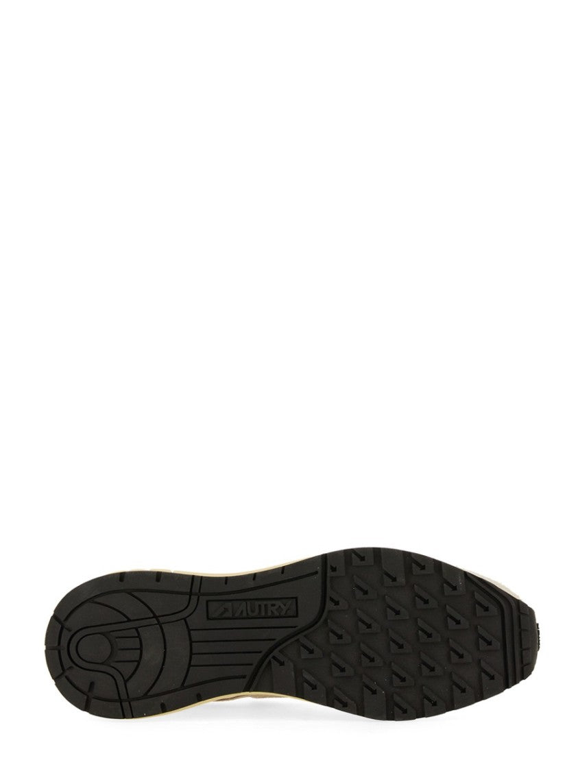 Autry Reelwind Low Sneakers With Layered Panels And Textured Sole