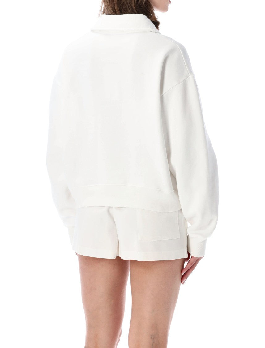 Sporty And Rich White New York Polo Sweatshirt