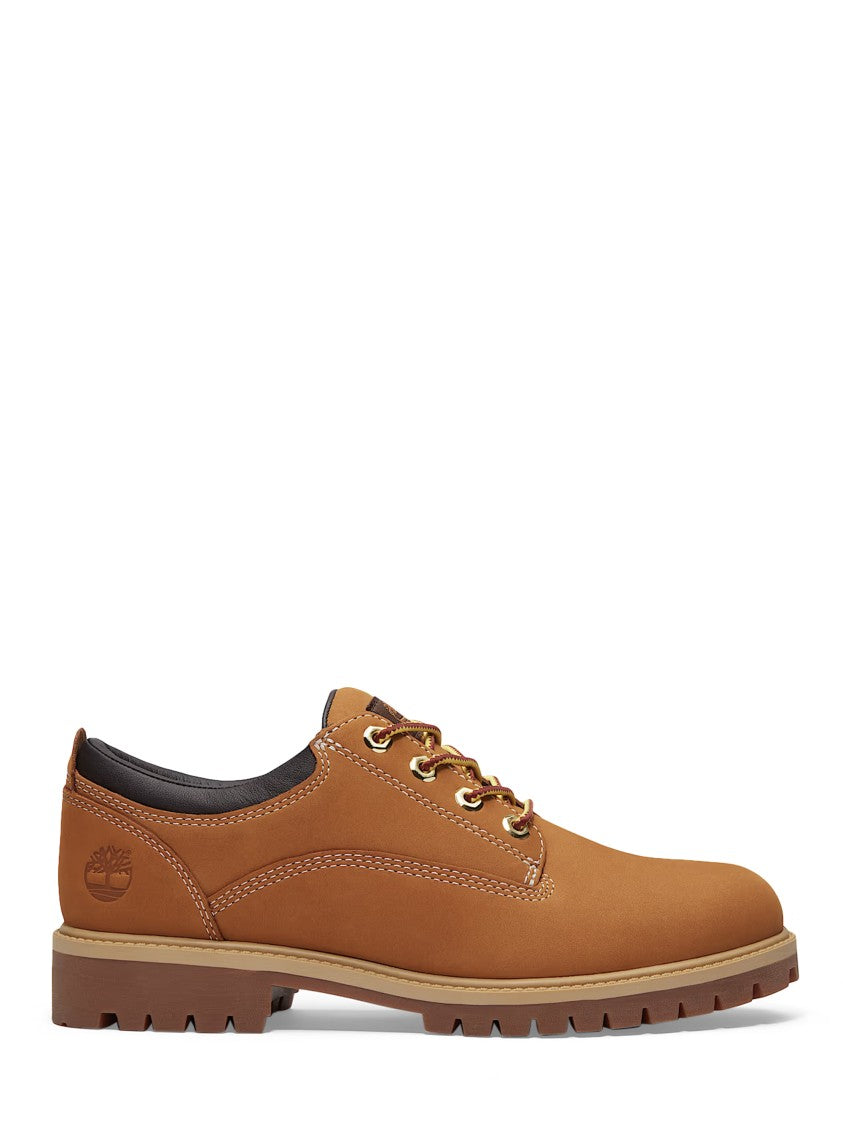 Timberland Wheat Nubuck Lace-Up Heritage Shoes