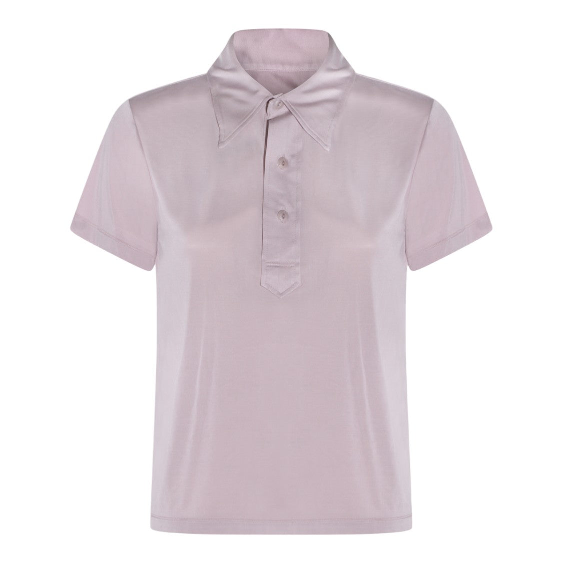Maison Margiela Short-Sleeve Polo Shirt With Classic Collar