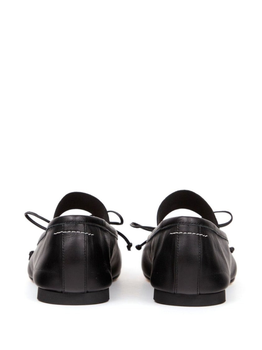 Mm6 By Maison Margiela Low Black Shoes