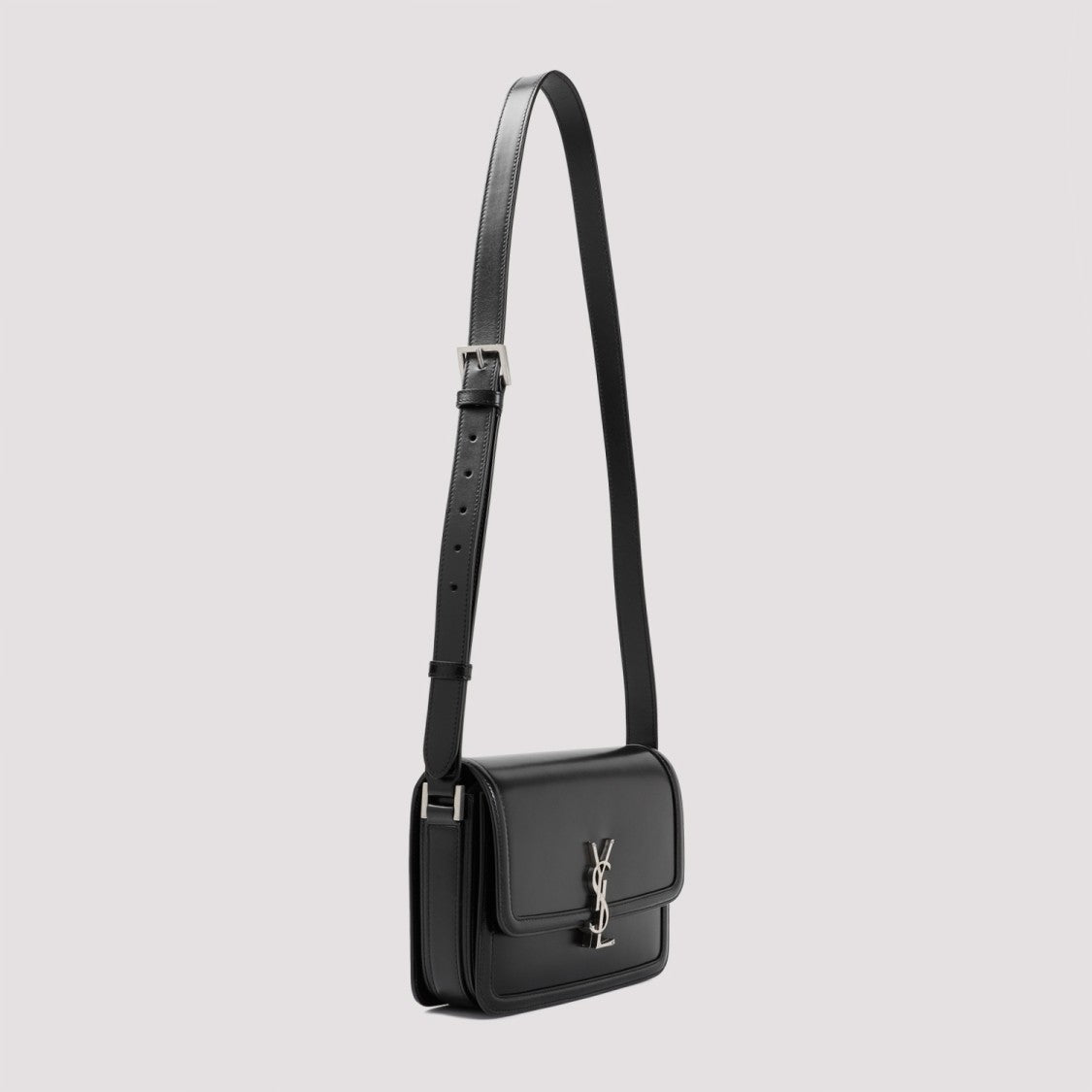 Saint Laurent Solferino Black Leather Handbag