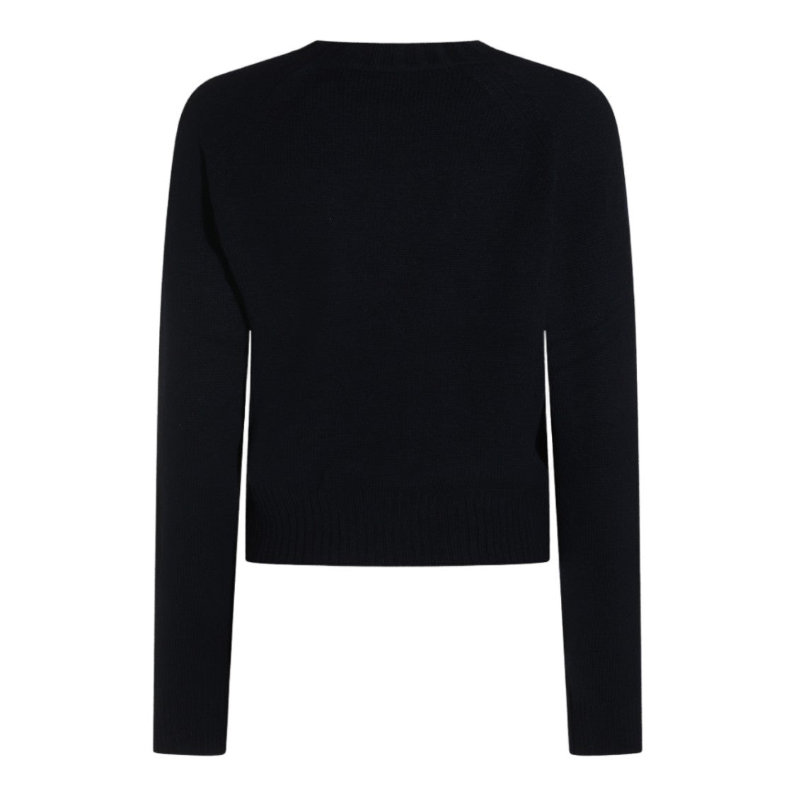 Allude Fitted Ribbed Crewneck Sweater