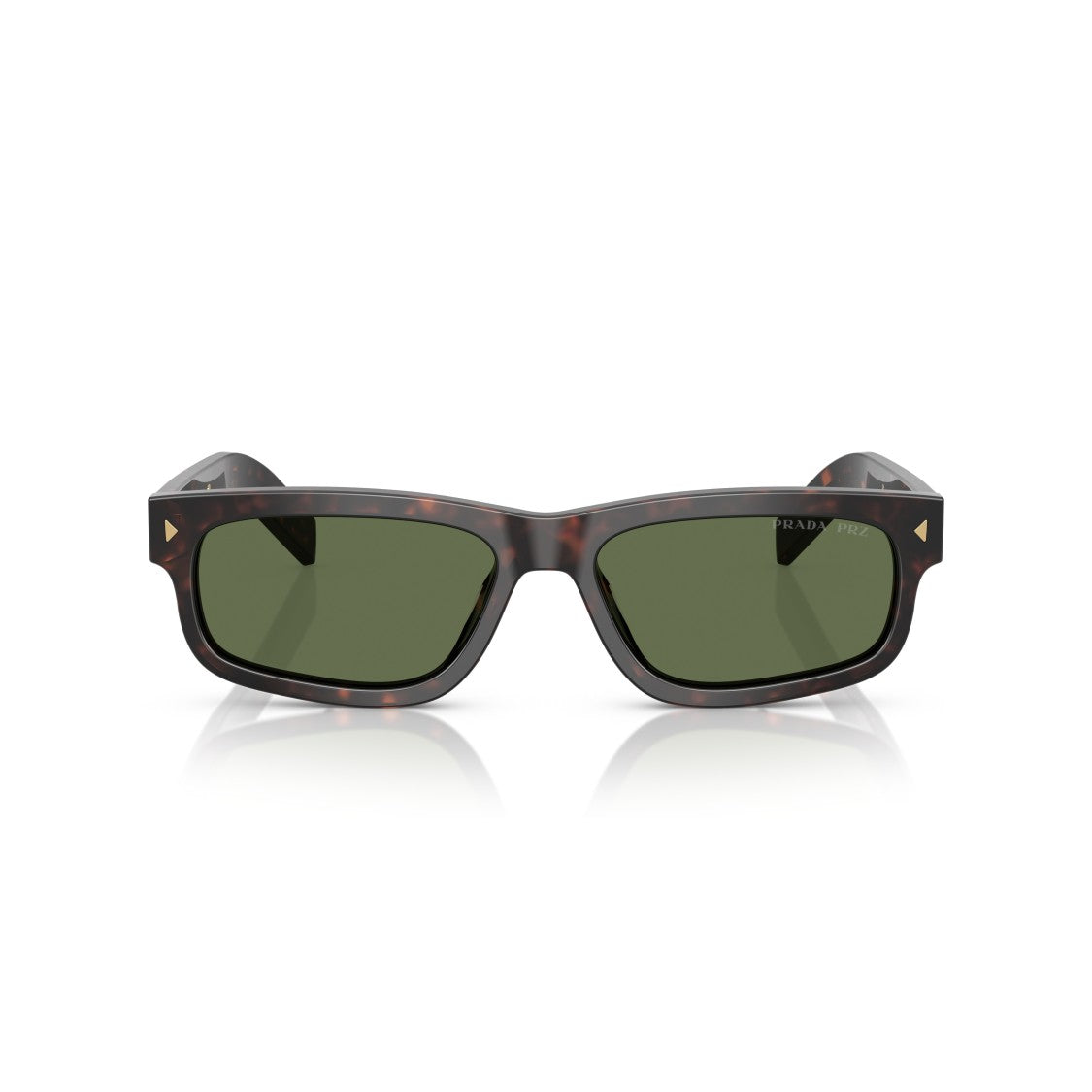 Prada 0Pr B11s Rectangular Tortoiseshell Sunglasses