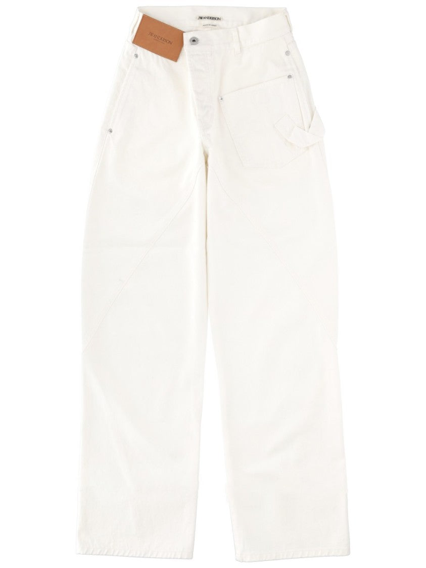 J. W. Anderson High-Waist Wide-Leg Jeans