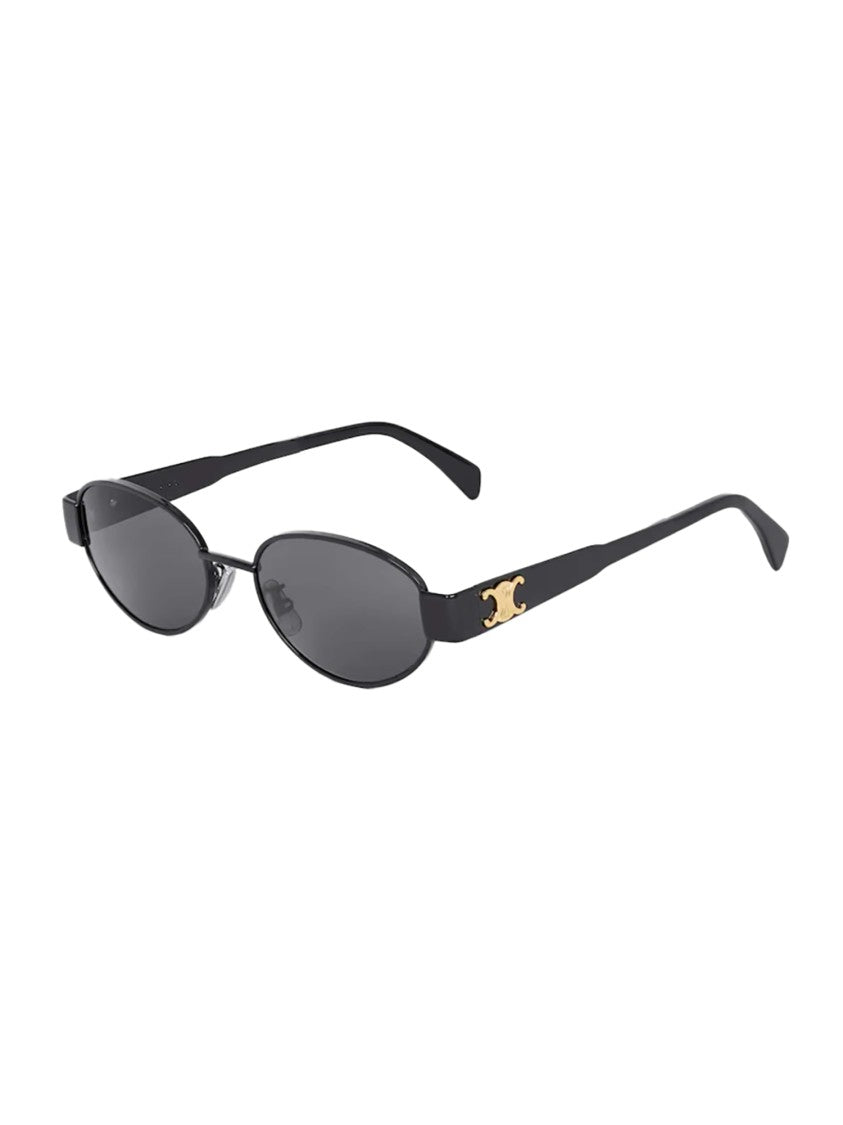 Celine Cl40235u Oval Metal International Sunglasses