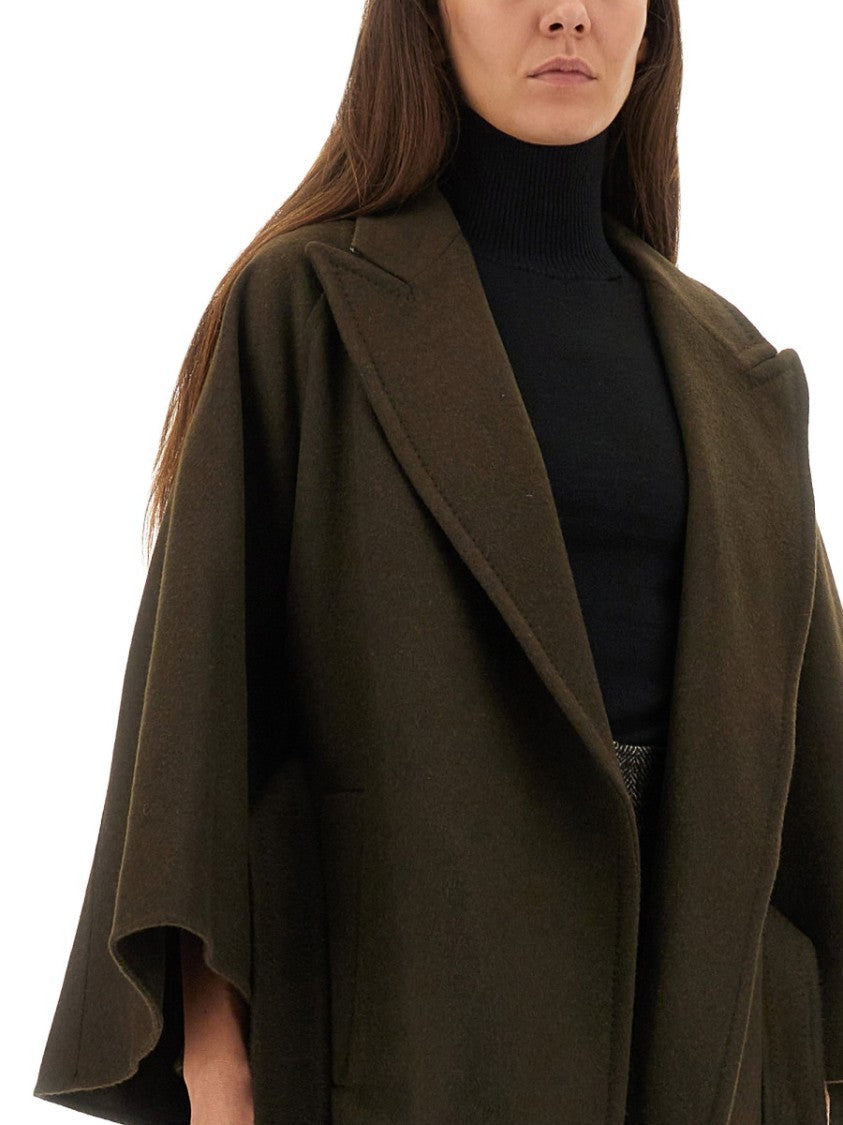 Max Mara Verna Belted Short Camel Coat