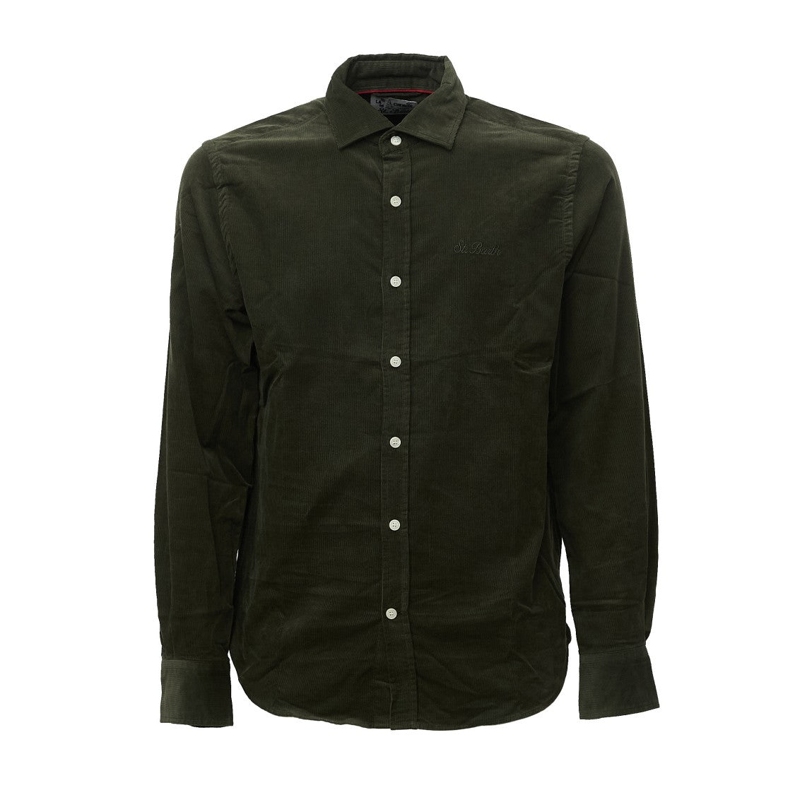Mc2 Saint Barth Seefeld Fine-Rib Corduroy Shirt