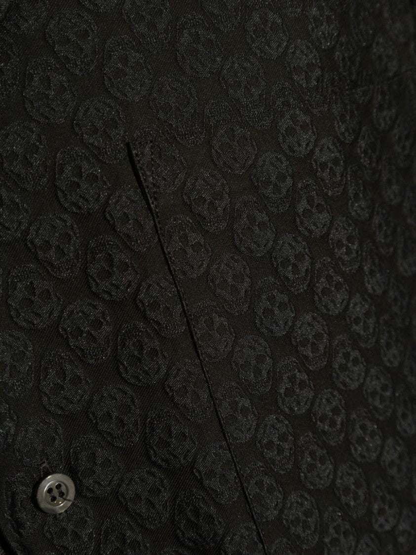 Alexander Mcqueen Shirt With Skull Pattern