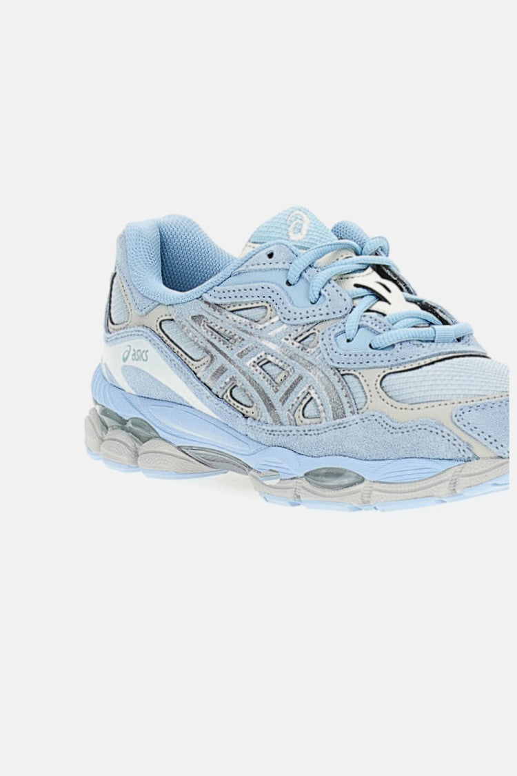 Asics Light Blue 'Gel-Nyc Upper' Leather Sneakers