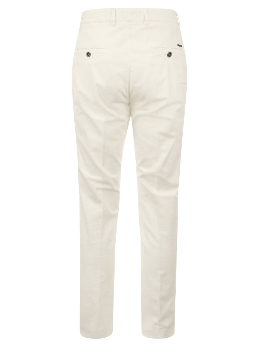 Peserico Velvet Chino Trousers