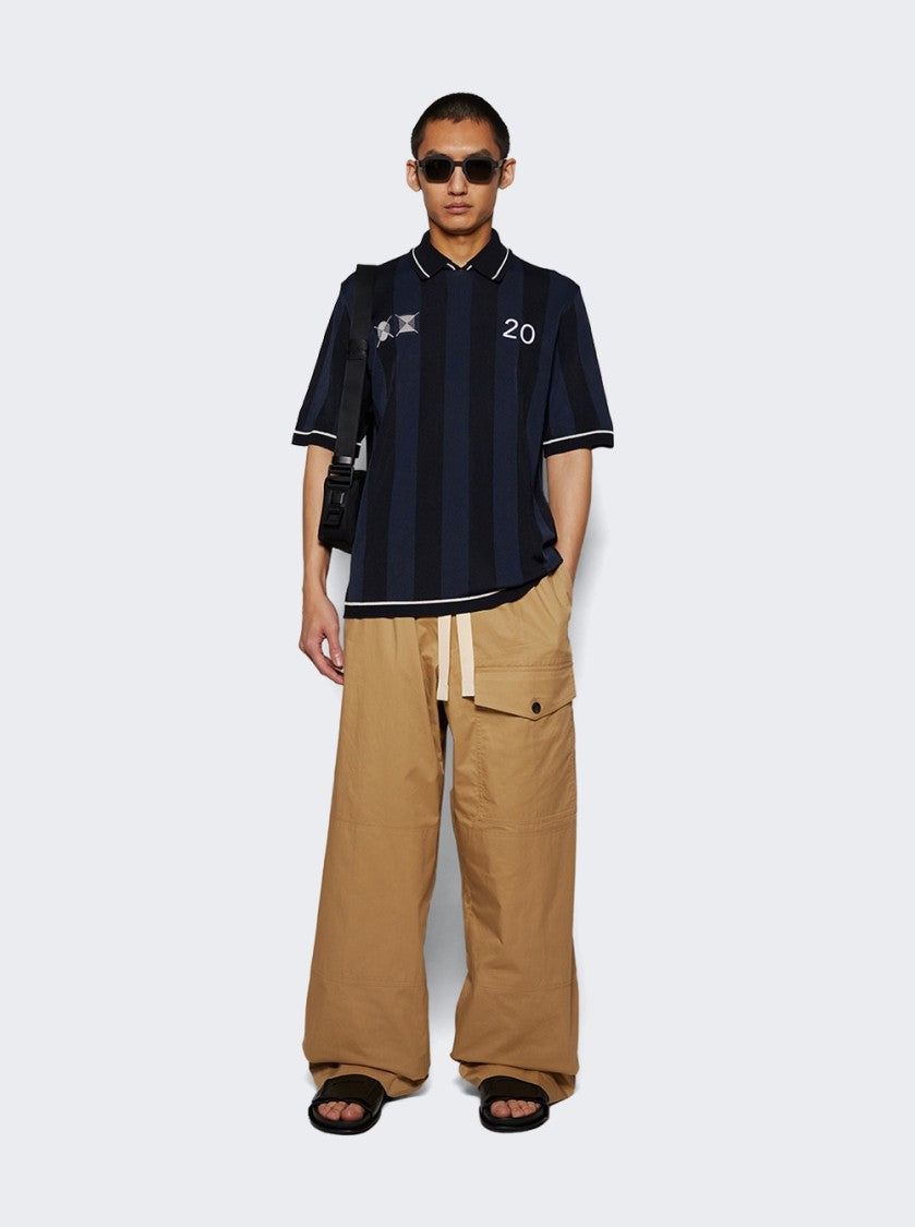 Jacquemus Liga Polo Shirt Dark Navy