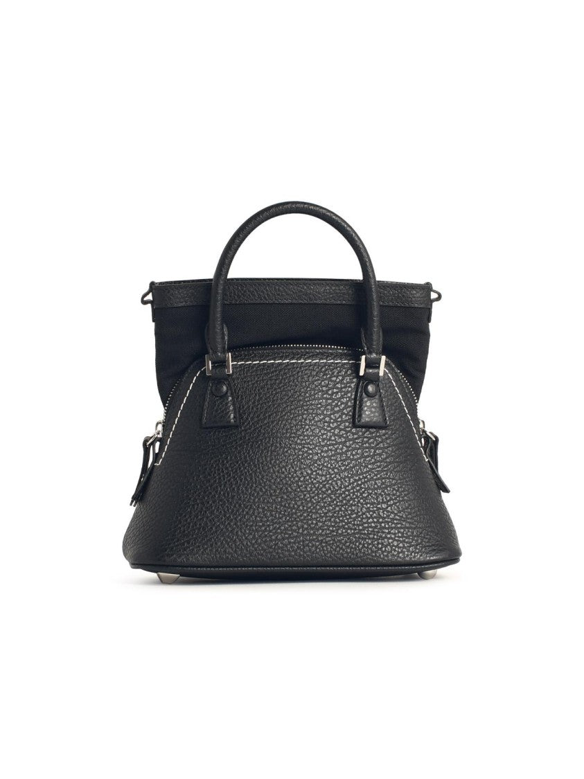 Maison Margiela Micro '5Ac' Black Leather Bag