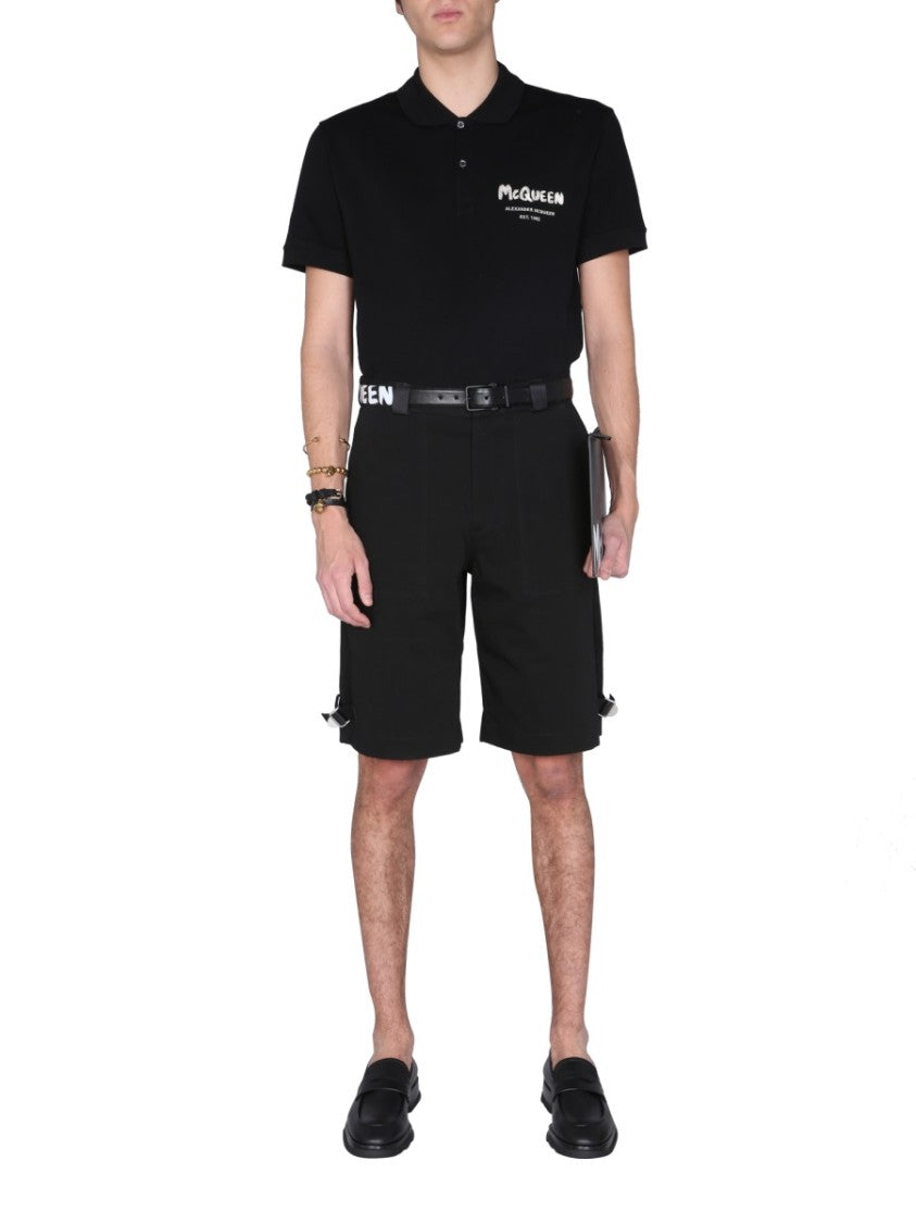 Alexander Mcqueen Tailored Regular Fit Bermuda Shorts