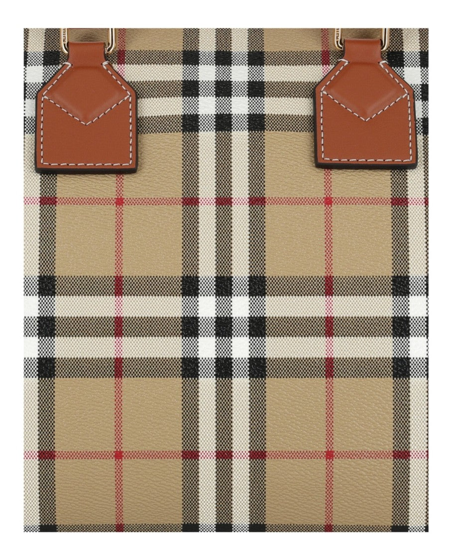 Burberry Medium Check Bowling Bag